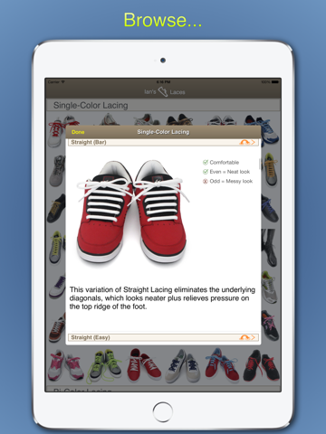 Screenshot #5 pour Ian's Laces - How to tie and lace shoes
