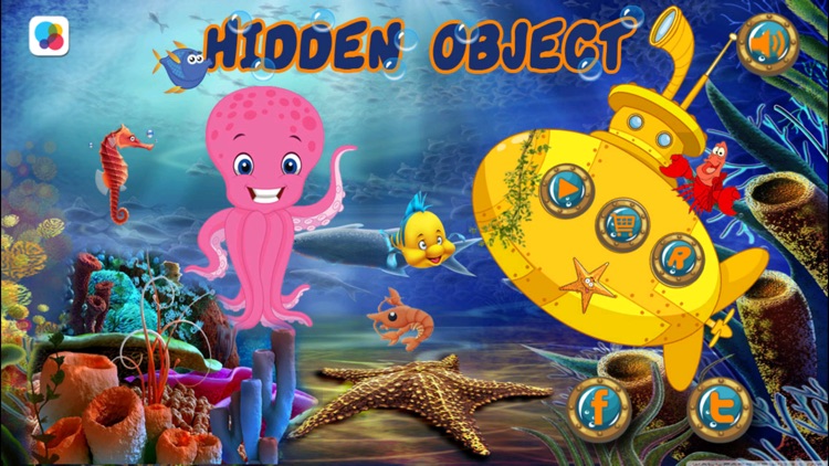 500 Plus Under Water Hidden Object