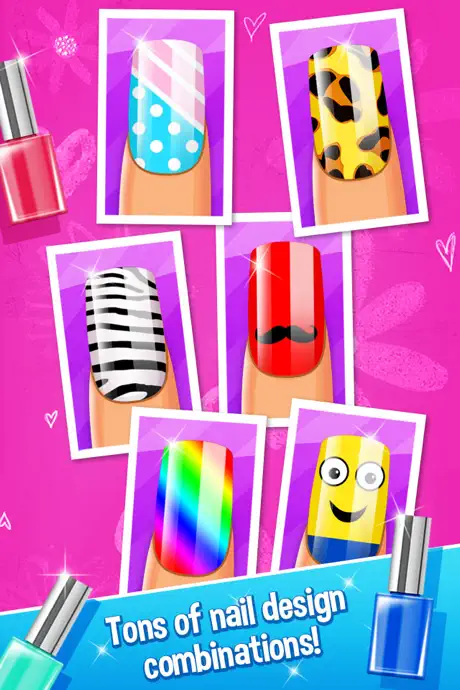 Nail Party Makeover and Nail Salon - girls game