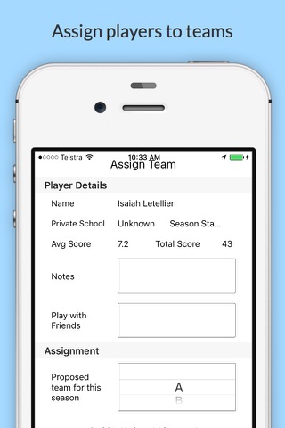 Team Grader screenshot 4