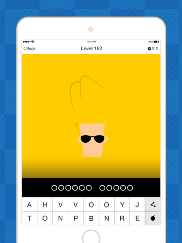 Who's the Character? - Guess the Pic Word Game iPad screenshot 3 - Games app