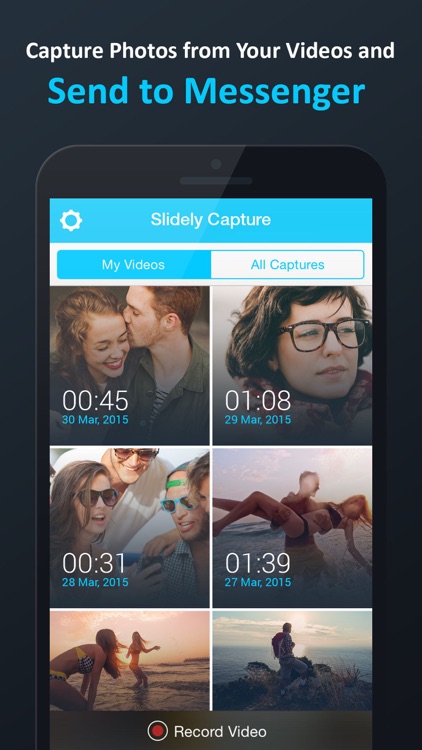Slidely Capture for Messenger