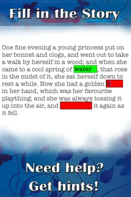 Game screenshot Fill in the Blank Stories - Fairy Tales by The Brothers Grimm apk