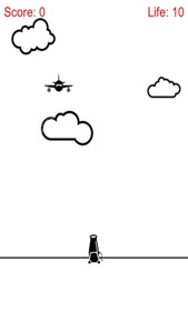 Attack and Defense Combat - Artillery Shoot Air Plane Free screenshot #1 for iPhone