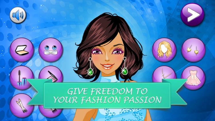 Makeup Studio - Latin Dance. Cute dress up game for girls.