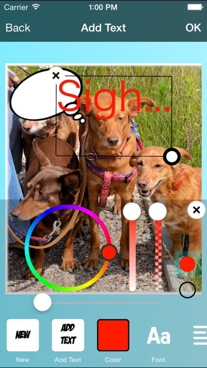 Photo Thought Bubbles - Add Thought and Speech Bubbles to Your Pics