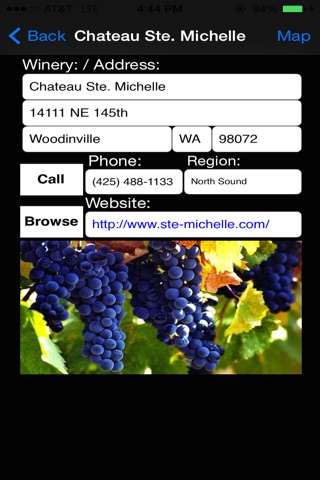 Washington Winery Finder screenshot 4