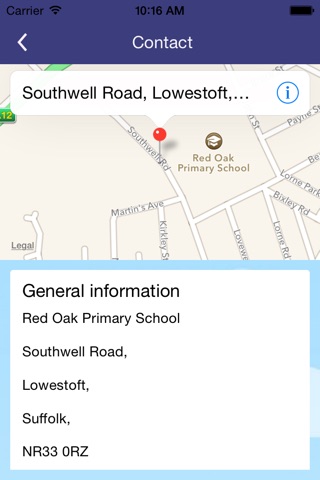 Red Oak Primary School screenshot 2