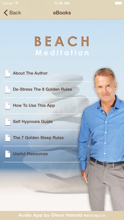 Beach Meditation by Glenn Harrold: Self-Hypnosis Relaxation for Sleep screenshot-3
