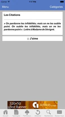 Captura 3 Les 100 signes d'infidélité iphone