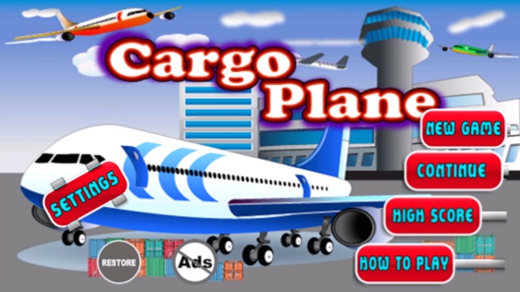 Cargo Plane - Help The Pilot Master His Freight