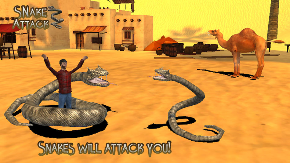 Snake Attack 3D - 1.0 - (iOS)