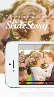 slidestory - create a slideshow movie and a snap video iphone screenshot 1
