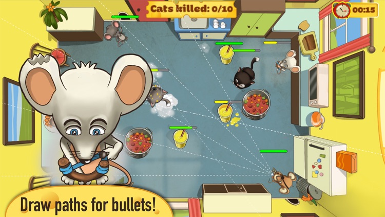 Mouse Shot - Protect The Mouse Puzzle Game