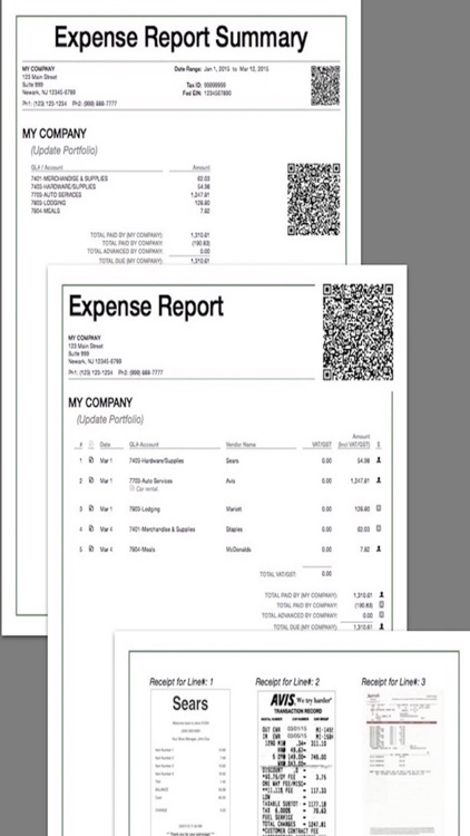 ExpenseOnTheGo - Receipt Organizer, Expense Tracking, Financial Budget Planner screenshot-3