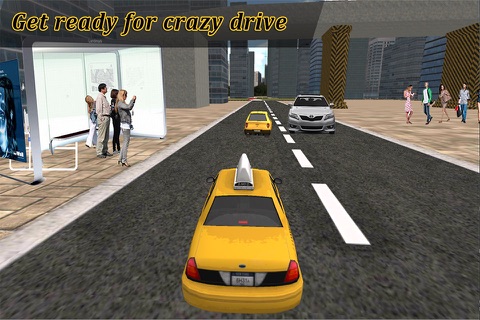 City Taxi Driver 3D screenshot 2