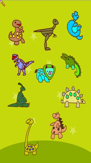 Aprenda a pintar Dinossauros(圖2)-速報App