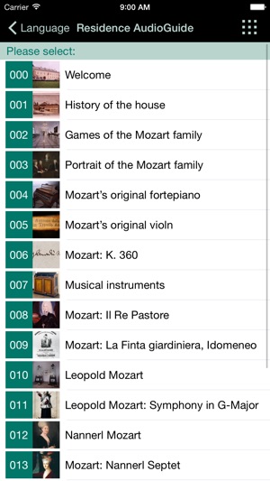 Mozart Wohnhaus AudioGuide(圖2)-速報App
