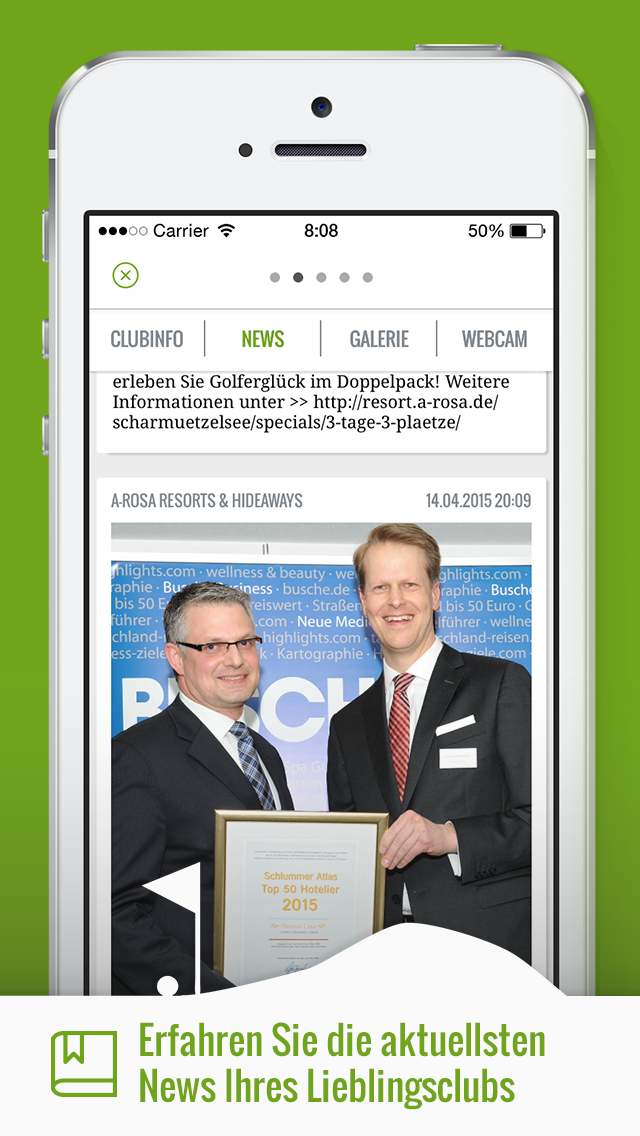 Exklusiv Golfen - Mein Golfclub screenshot 4