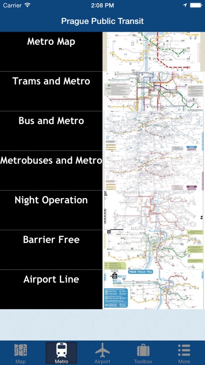 Prague Offline Map - City Metro Airport