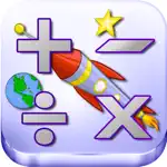 Space Math Free! - Math Game for Children (and Adults!) App Cancel