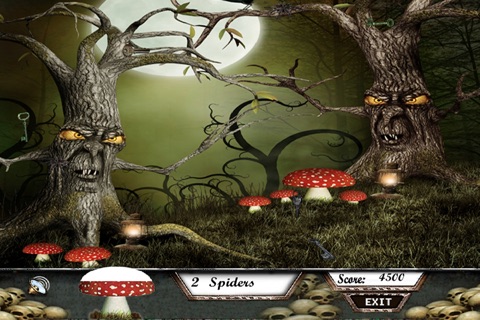 Dark Woods Haunted Quest Hidden Objects Game screenshot 2