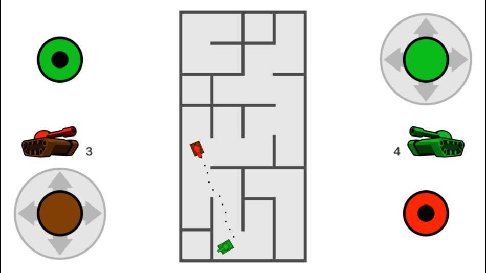 #1. TankTrouble - Mobile Mayhem (iOS) 由: Subterranean Software