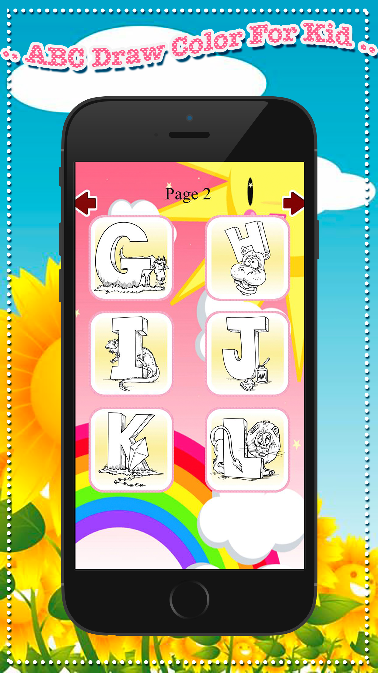 ! ABC Draw Color For Kid - step imagination by your screenshot 3