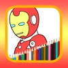 Painting Kids Game iron man Edition