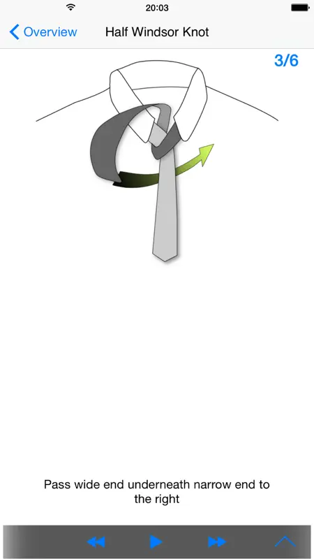 vTie Premium - tie a tie guide with style for occasions like a business meeting, interview, wedding, party screenshot 2 of 5