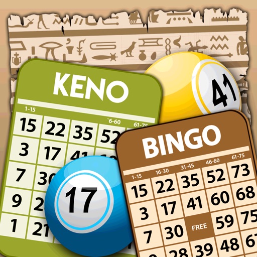 Egyptian Casino of Keno Balls and Bingo Blitz with Big Wheel of Prizes!