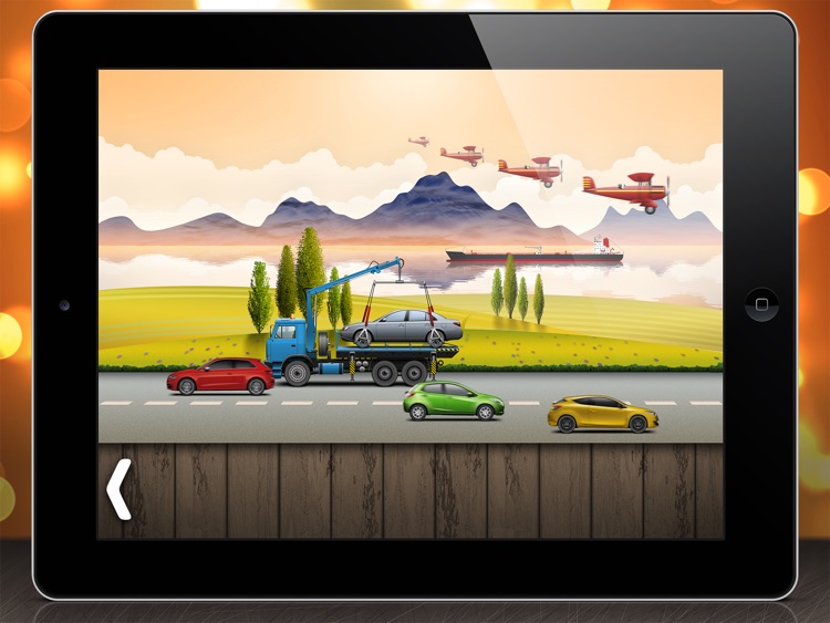 Vehicles, cars and trucks: puzzles for toddlers and kids screenshot-3