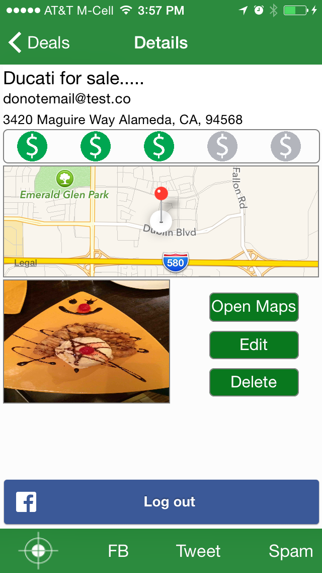 FireDeals app screenshot 2