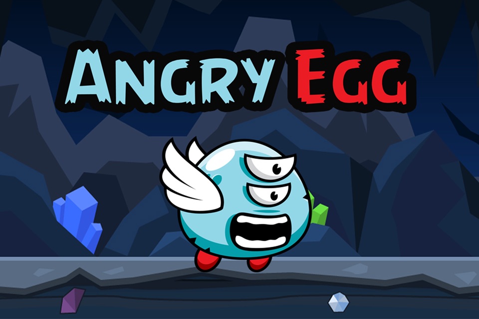 Angry Egg Tappy Adventures Lite screenshot