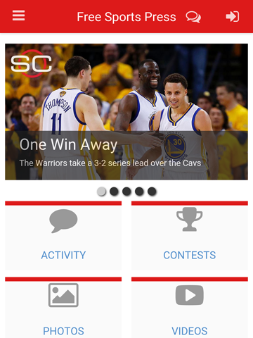 Screenshot #4 pour Free Sports Mobile