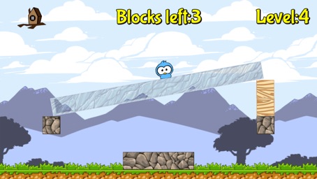 Screenshot of Birds'n'Blocks