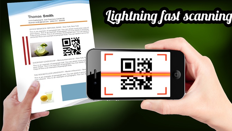 QR Code Reader & Barcode Scanner for iPhone & iPad - Lighting fast product tag scanning