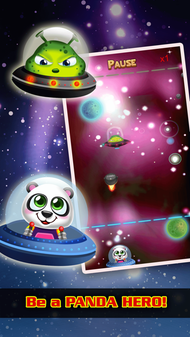 Screenshot #1 pour Animal Galaxy Escape Aliens Space Invaders Bubble Shooter Game
