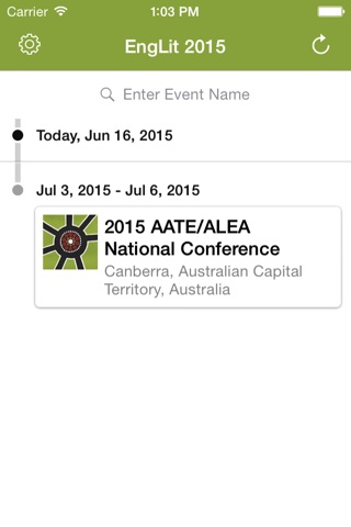 2015 AATE/ALEA National Conference screenshot 2