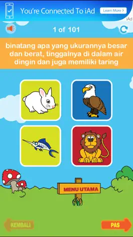 Game screenshot Animal 101 Indonesian hack