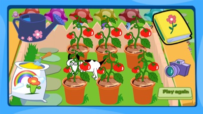 Screenshot #3 pour Jeux gratuits plantation des fleurs de jardin de Dora pour les enfants d'âge préscolaire et les tout-petits