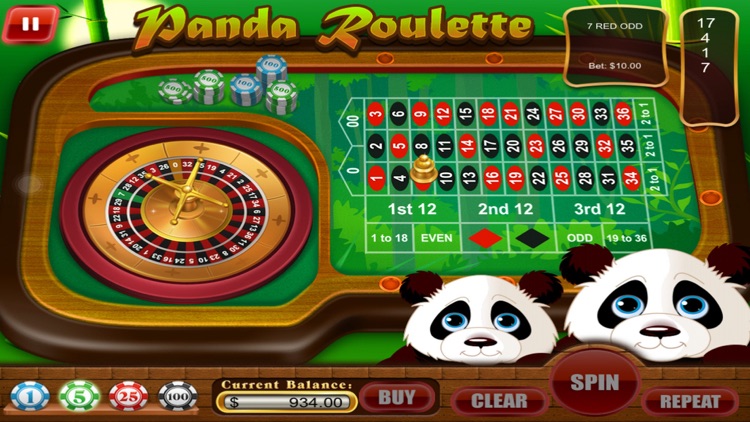 Panda roulette