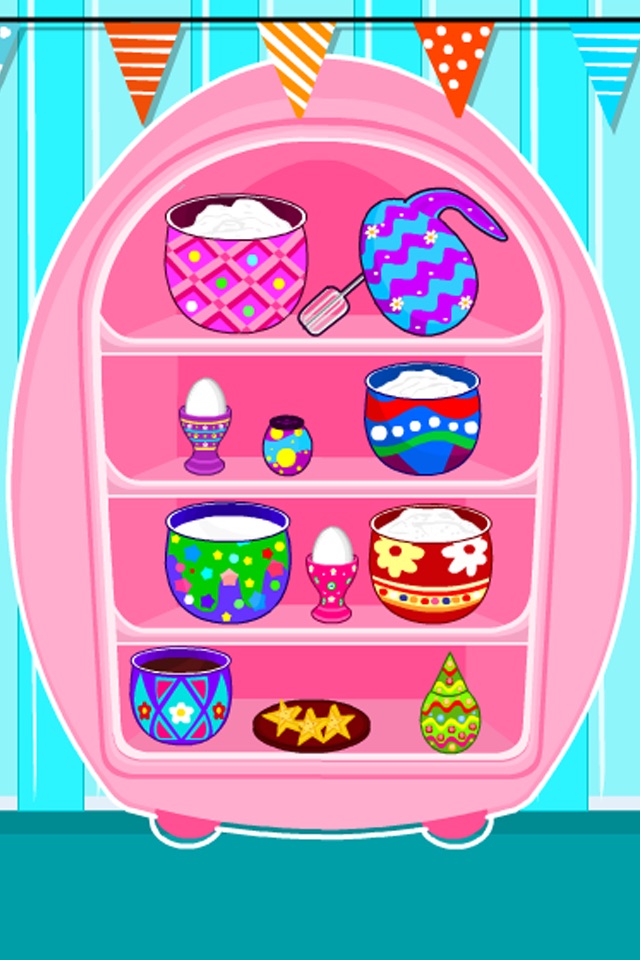 Cooking Creamy Easter Cupcakes-Kids and Girls Games screenshot 2