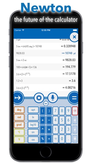 Newton - the future of the calculator