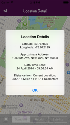 PingMe! - Location Sharing With Friends screenshot 4