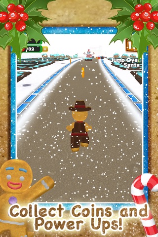 3D Gingerbread Dash - Run or Be Eaten Alive! Game FREE screenshot 4