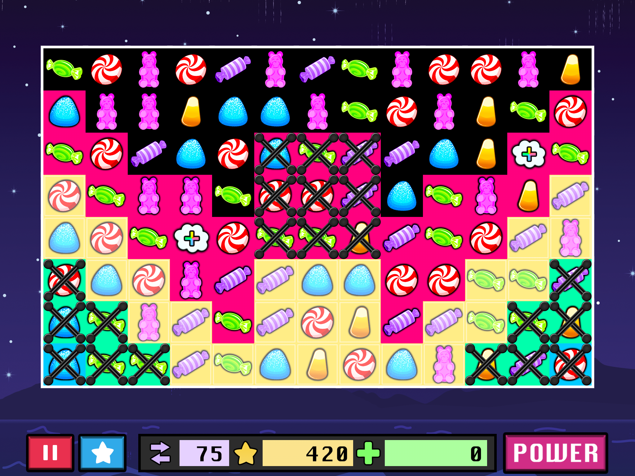 Matching in the Rain - A relaxing match 3 puzzle game