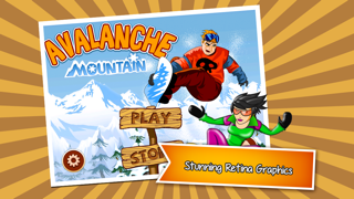 Avalanche Mountain - An Extreme Snowboarding Racing Game with penguins, babies and more!のおすすめ画像1
