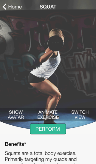 Screenshot #2 pour Fitness Avatar: Exercise Trainer from Raw Origins – for Squat, Deadlift and Bench Press.