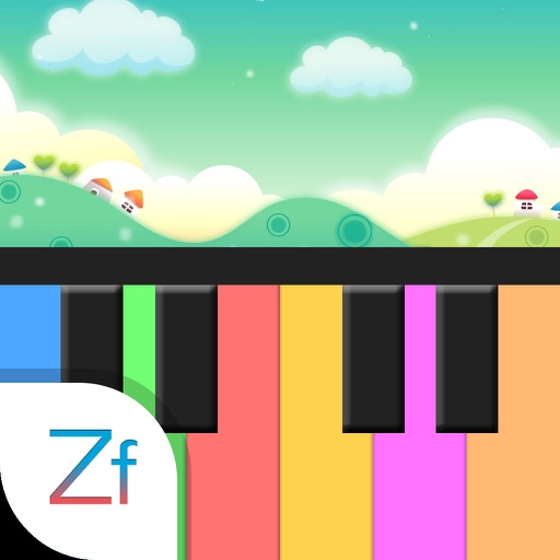 Colored Piano Icon